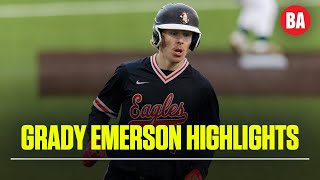 Grady Emerson 2026 Shortstop Texas Tcu Commit