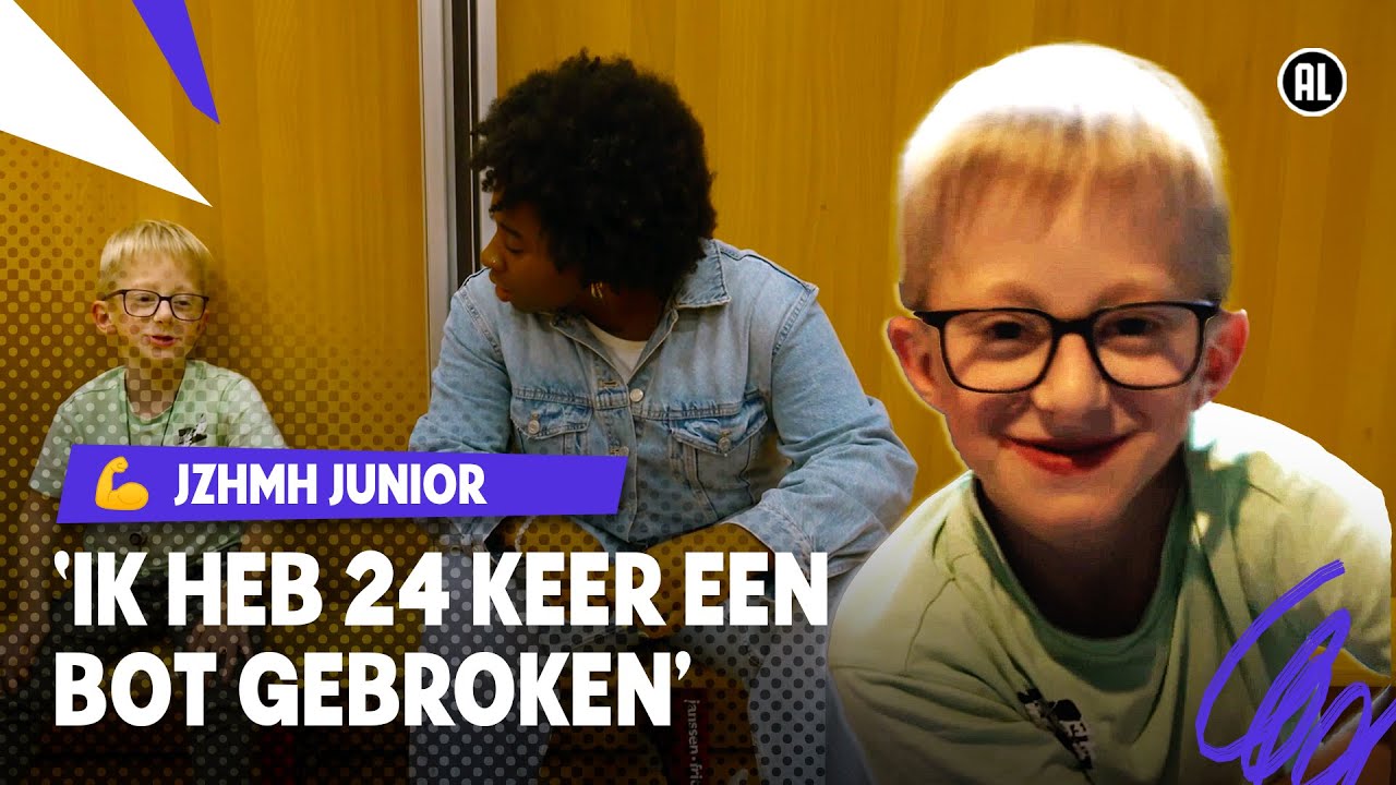 MINCK HEEFT BROZE BOTTEN 🧑‍🦽💪 | Je Zal Het Maar Hebben Jr. | seizoen 1