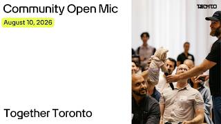 Pitch in 10 Seconds | TechTO Community Open Mic (August 2026)