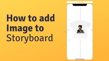 Add image to view controller Xcode (Storyboard)