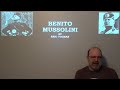 Mussolini&#39;s Italy- Lecture by Eric Tolman