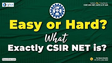 CSIR NET Exam | Easy Or Hard ???