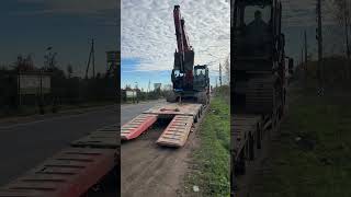 Услуги экскаватора в СПб - строительство магазина Пятерочка - часть 1 #арендаспецтехники #экскаватор
