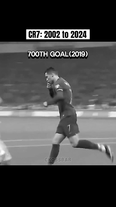 Ronaldo's 1st, 100th, 200th, 300th, 400th, 500th, 600th, 700th, 800th, 900th goals 🐐🐐💀 #ronaldo