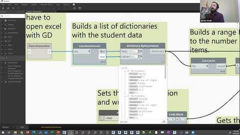 10 - Dictionaries in Dynamo