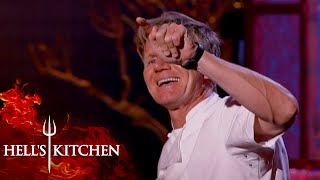 Gordon Furious At Red Team | Hell's Kitchen
