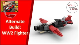 Lego 31100 Alternate Build - WW2 Fighter