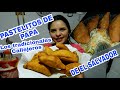 PASTELITOS DE PAPA SALVADOREÑOS Los callejeros (El Secreto para que queden Crujientes) paso a paso👌