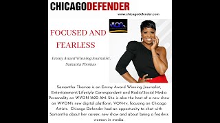 11 2020 Chicago Defender Interview with Samantha Thomas