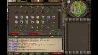 Pre God Wars Dungeon Bank/Progress Vid!