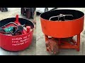 how to install JQ350 small electricity concrete pan mixer