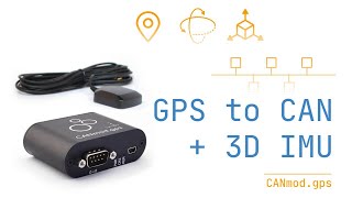 GPS-to-CAN-Bus with 3D Inertial Sensor | CANmod.gps