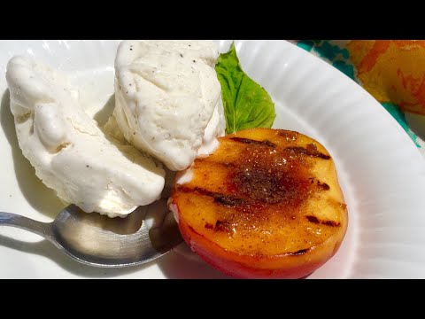 Video: How To Grill Peaches With Whipped Cream
