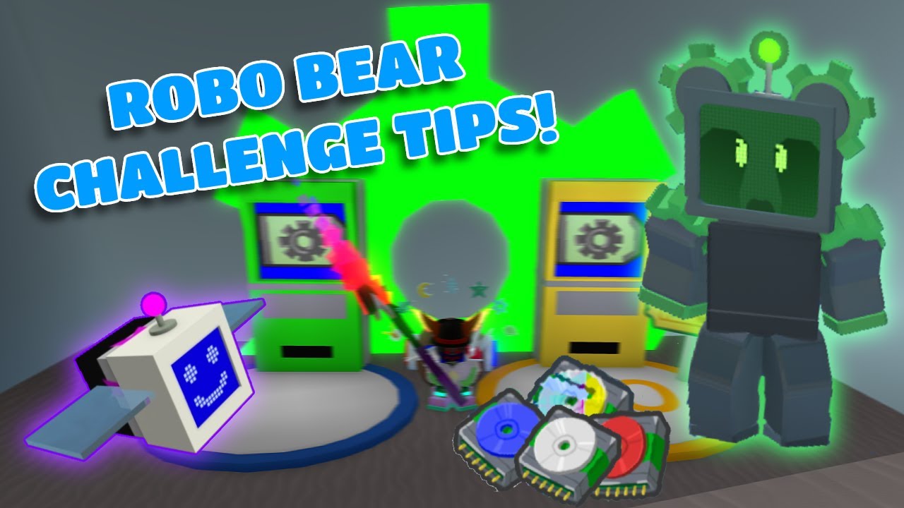 ROBO BEAR CHALLENGE + *DIGITAL* BEE *CONFIRMED*