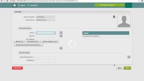 EMR Registration Demo for OPD workflow (Part 1 of 3)