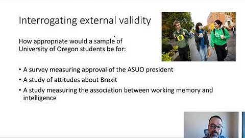 3.3 The four validities