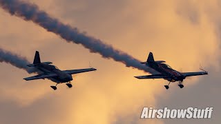 Rob Holland and Bill Stein Sunset Aerobatics - Battle Creek Airshow 2023