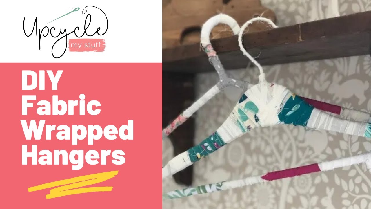 Fabric-Covered Hangers Tutorial