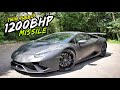 THIS TWIN TURBO 1200BHP LAMBORGHINI HURACAN IS *SUPERSONIC* QUICK