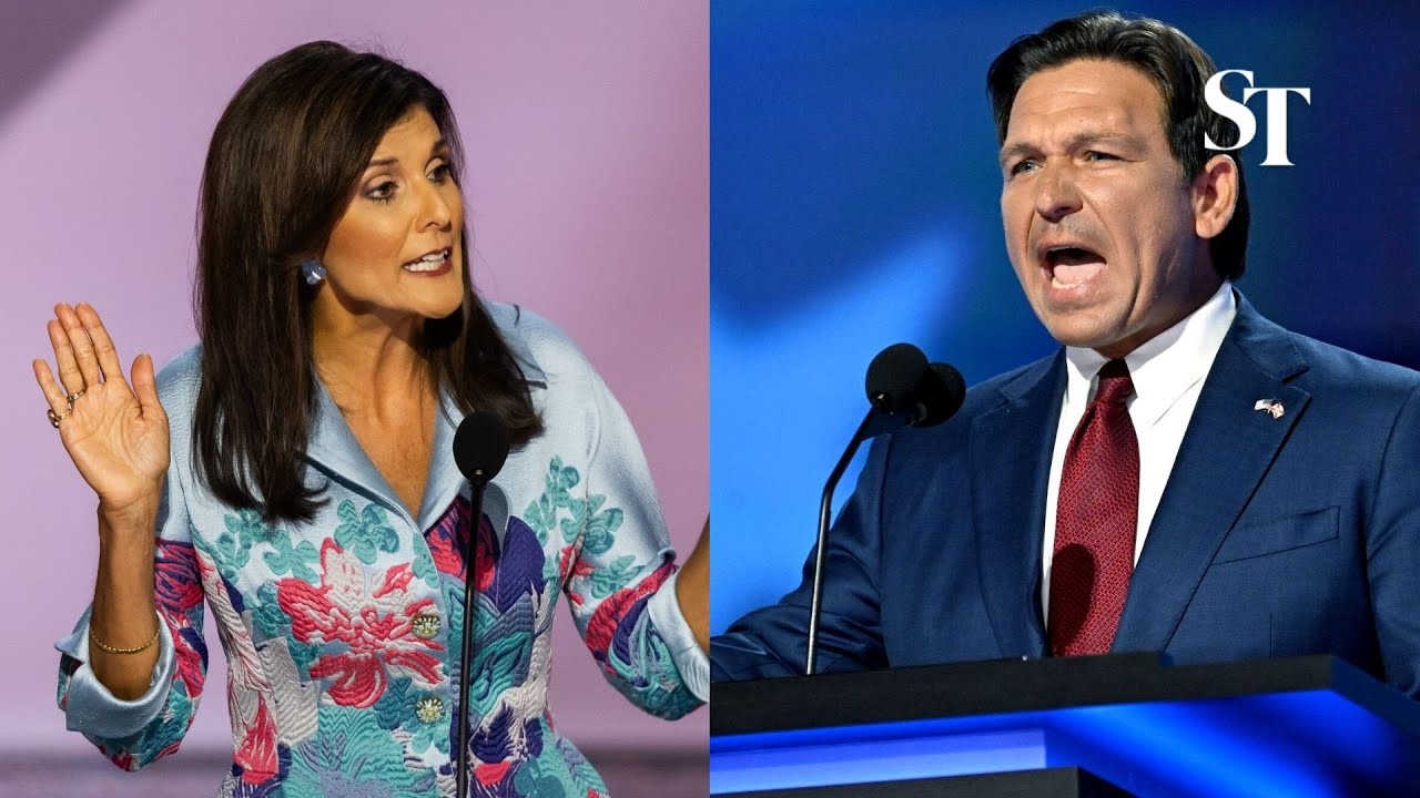 Trump's ex-rivals show unity at Republican National Convention - YouTube