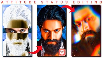attitude status editing | new kinemaster video editing 2021 | shake effect status editing