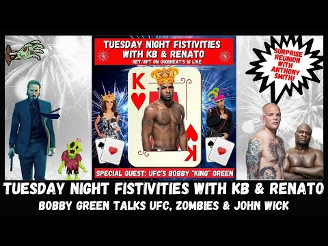 TNF 11: Bobby Green Talks UFC, John Wick & Zombies With KB & Renato; Surprise Lionheart Reunion!