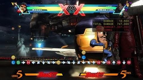 UMVC3 Modok practice