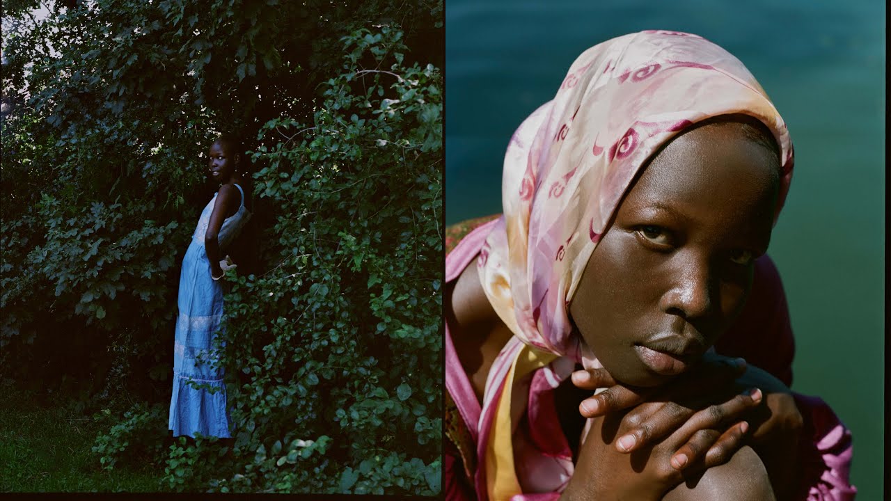 Съемка модного журнала на среднеформатную пленку