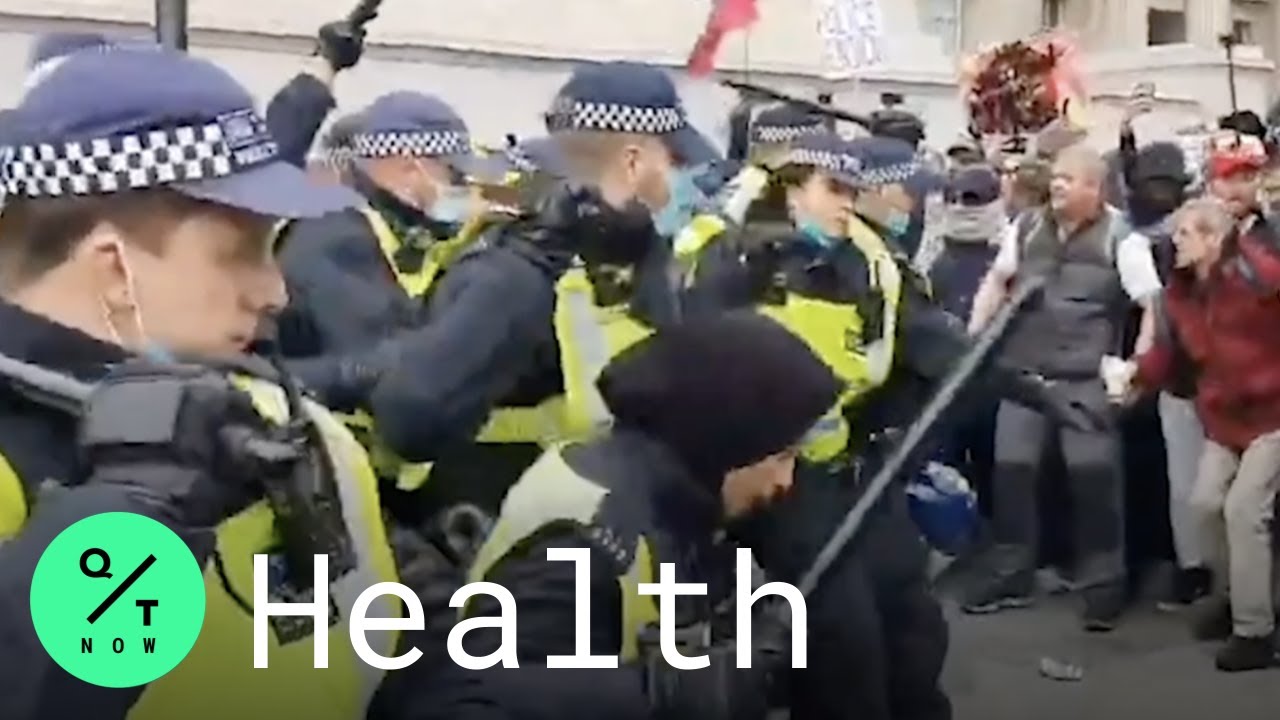 Brits Protest as U.K. Pub Curfew Takes Effect