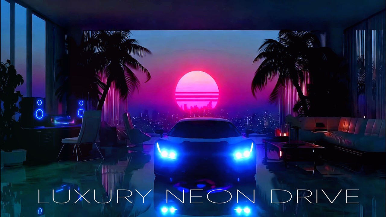 Luxury Neon Drive 🌆 | Chill Synthwave Night Drive Music