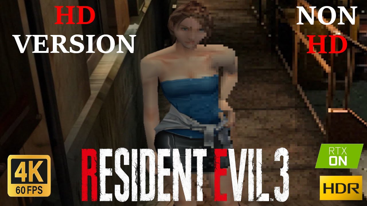 RESIDENT EVIL 3 / 100% UNCUT / RTX 4090 / Seamless HD Project 2.0 PC / FULL GAME / 4K 60FPS HDR