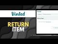 How To Return an Item on Vinted