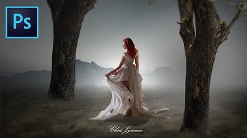 Tutorial Photoshop - The Gothic Touch (FAST EDIT) Manipulation Tutorial | Dramatic Photo Art