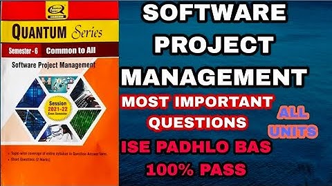 Software Project Management (SPM) Important Questions for Exams || Important Topics AKTU  KOE068 ||