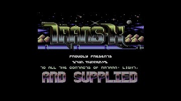 Trans-X intro - Stun Runner C64