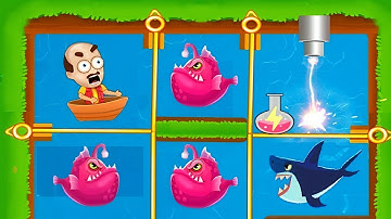 Save The Daddy | Pull the Pin | Android Gameplay Walkthrough | Brain Puzzle | Part 2 level 30 to 60