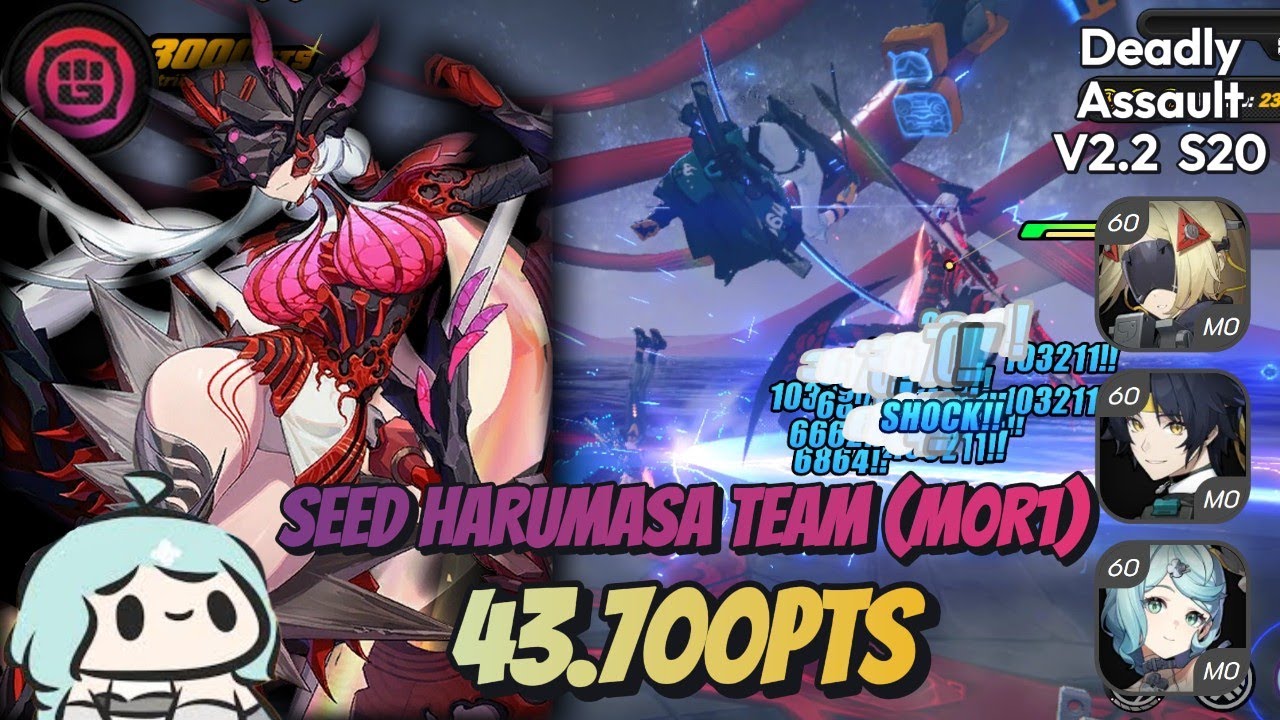 43.7k ZZZ Deadly Assault - Seed M0R1 Harumasa M0R0 The Defiler - (M0R1 Trigger) | Zenless Zone Zero