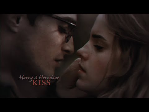 Harry & Hermione Kiss (fanmade) #harryhermione