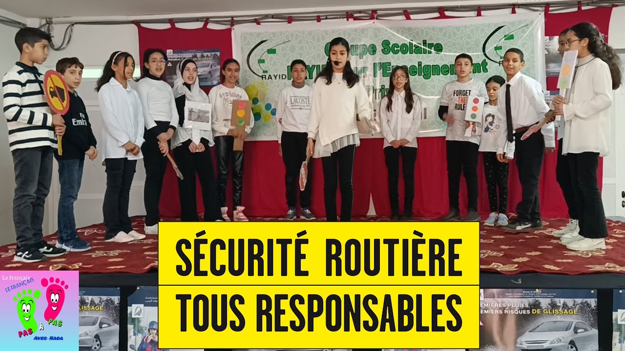 #a journée nationale de la sécurité routière#chanson avec des vers de poésie sur la sécurité