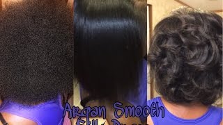 Argan Smooth Silk Press On Natural Hair