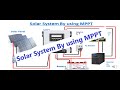 Solar system By using MPPT #simtek MPPT