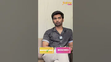 Atharvaa Plays This or That #atharva #atharvamurali #thisorthat #suryanfm #atharvaa #shorts