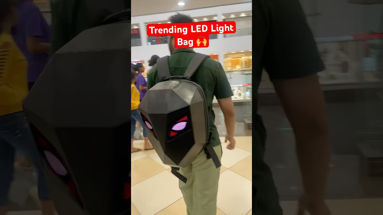 Trending Led light bag | viral light bag 