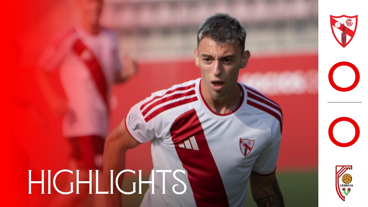 Sevilla Atlético - CA Antoniano (0-0) Pretemporada | Resumen