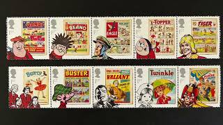 Royal Mail Comic 1st Class Stamps 2012 Royal Mail Comic 1st Class Stamps 2012