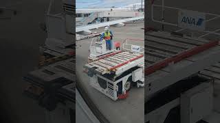 【ショートグラハン動画】ハイリフトローダーがやって来ました！　 いつもグラハンありがとう！Thank you for always ground handling! high lift loader