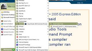 Celebrity 1cp01 04 Testing Visual C++ 2005 Express Edition Profile