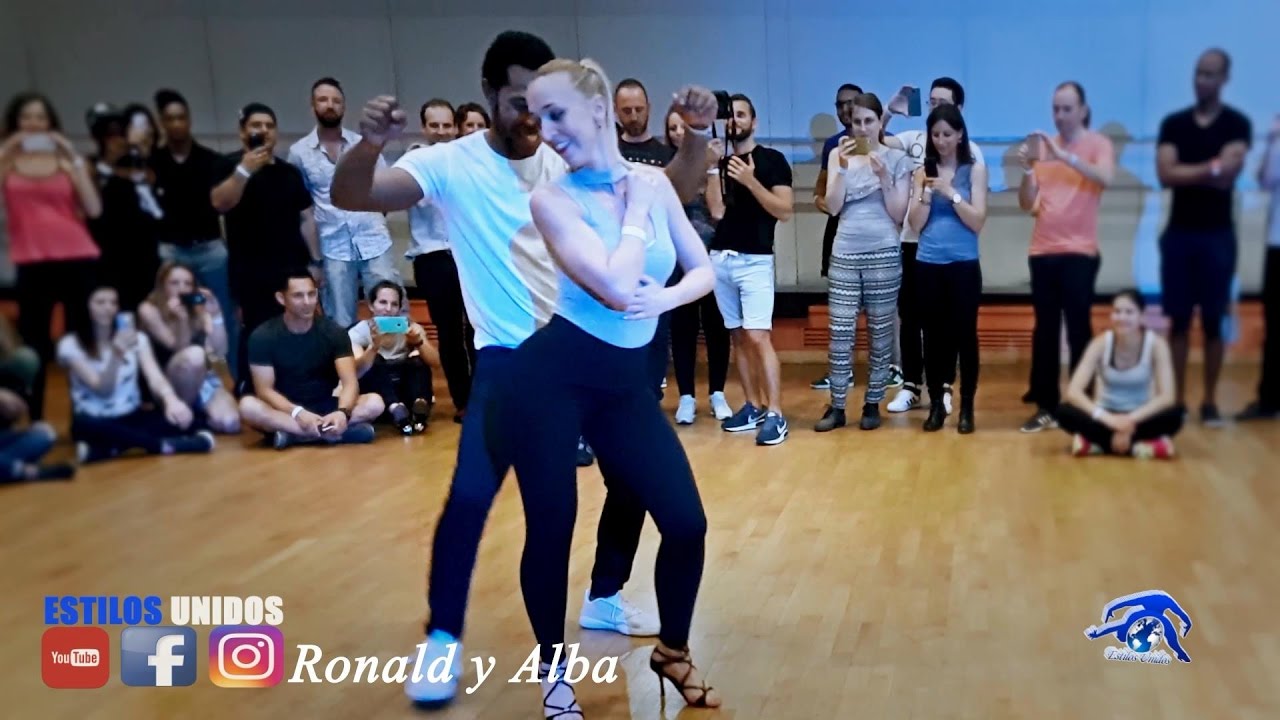 Ronald y Alba  Estilos Unidos ➤ Lyon Bachata Festival 2017 Workshop ➤ Antony Santos   Por Mi Timidez