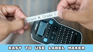 Dymo label manager 160 unboxing and setting up