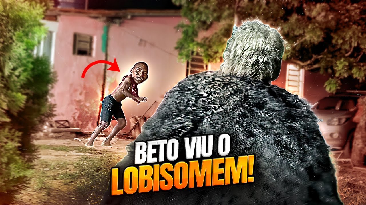 O LOBISOMEM APARECEU PARA BETO TIZIU 😱😂 | BETO TIZIU